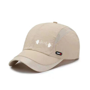 Gorra beige e&m