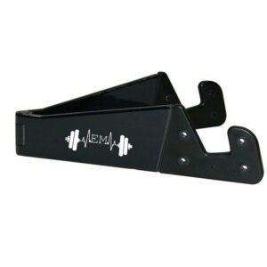 soporte plegable pinza e&m negro