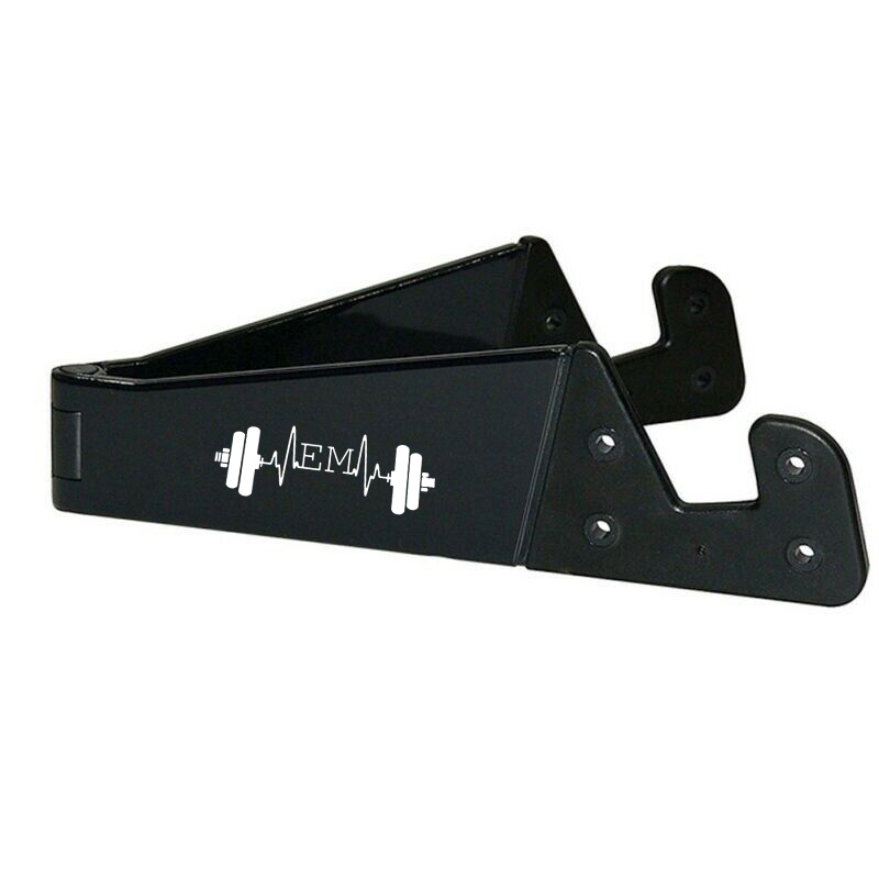 soporte plegable pinza e&m negro